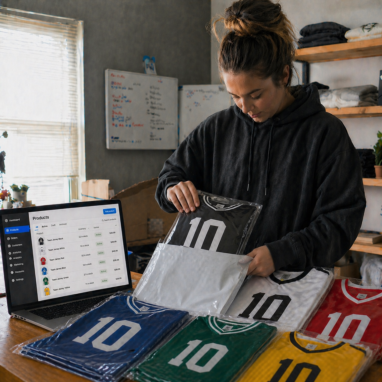Managing products online