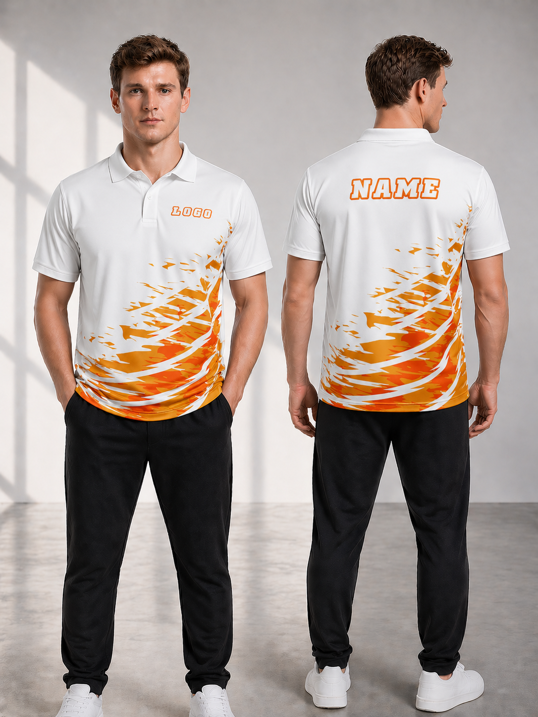 Custom designed sportswear